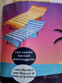 Telo coprilettino per mare o piscina