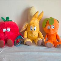 3 peluches Vitamini
