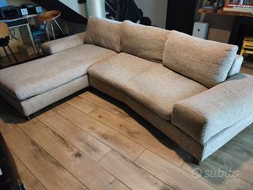 Divano con chaise longue - PREZZO TRATTABILE!