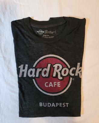  T-Shirt nera Hard Rock Cafe Budapest 