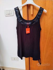 Canotta nuova in maglina di cotone marca Esprit