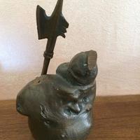 Statua fusione ottone