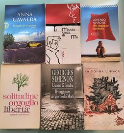 Sei libri ( un ragazzo normale, etc.) 