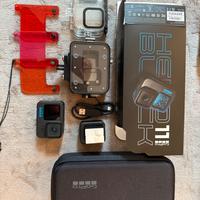 Gopro hero 11 black + custodia subacquea alluminio