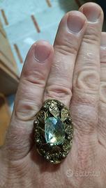 Anello  lavorato con pietra