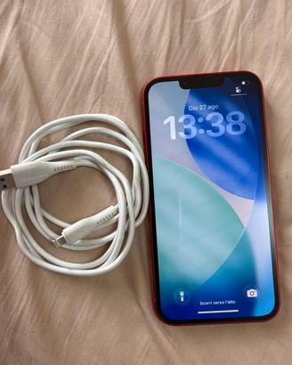 Iphone 13 128gb red pari al nuovo