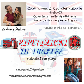 Ripetizioni di inglese