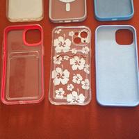 custodie cellulari per iphone 13 e samsung s23.