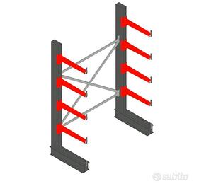 cantilever scaffali