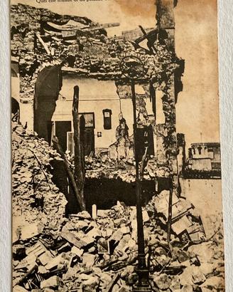 Melfi, Terremoto 23 luglio 1930 lotto cartoline