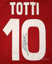 Maglia Totti  2007- AUTOGRAFATA ORIGINALE