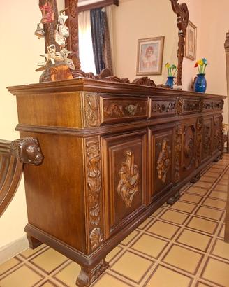 Salotto in stile classico vintage