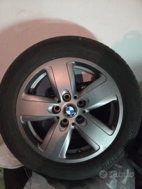 set 4 gomme Bridgestone e cerchi bmw