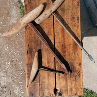 3 Antichi succhielli a mano – Attrezzi falegname