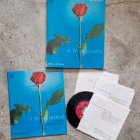 3 vinili fiabe sonore 1969,si spedizione 