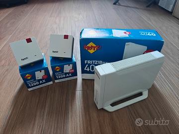 Fritzbox 4060 + Fritzbox 1200AX sistema Mesh
