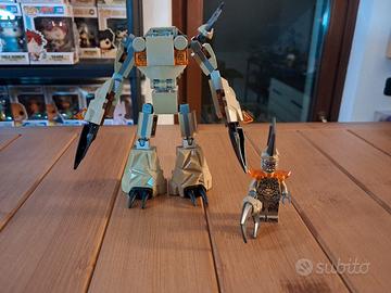 Lego minifigure Ninjago Earth monster + mech