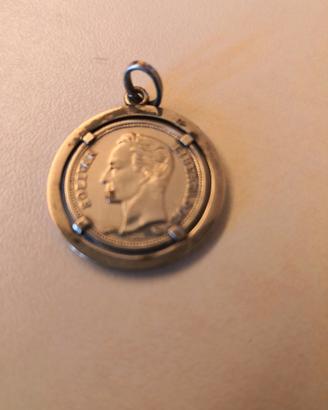 Pendente con moneta da 1 Bolivar Venezuela 1960