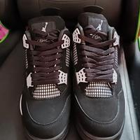 Jordan 4 nere e bianche