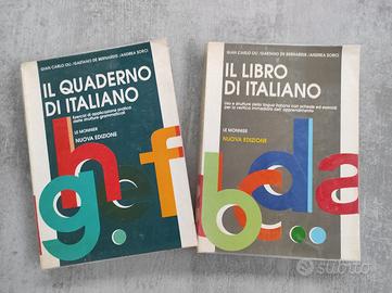 il Quaderno di Italiano e il Libro di Italiano