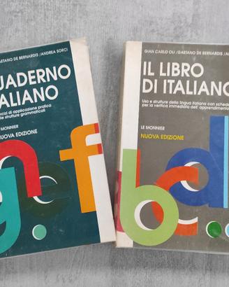 il Quaderno di Italiano e il Libro di Italiano