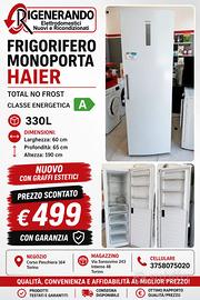 🧊FRIGO HAIER MONOPORTA NO FROST NUOVO SC🧊