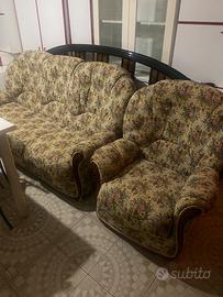 Divano con poltrona
