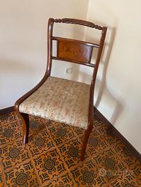 Sedie in legno massiccio 