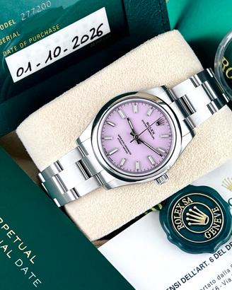 Rolex Oyster Perpetual 31mm Candy - Ottobre 2026