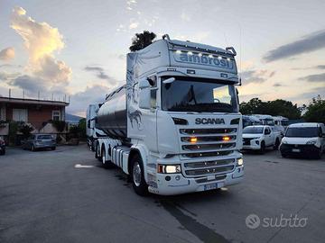 SCANIA R490 CISTERNA ACCIAIO