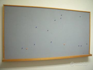 Lavagna promemoria  appuntabile con spille con cor