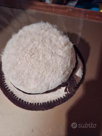 cappello lana bianco
