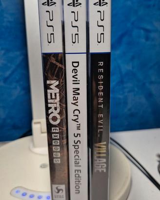 Bundle PS5 Metro Exodus-Devil May Cry 5-Resident 5