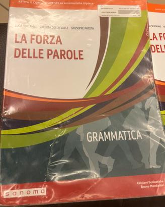 Libri liceo grammatica la forza delle parole