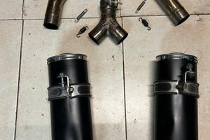 Scarico aprilia Dorsoduro