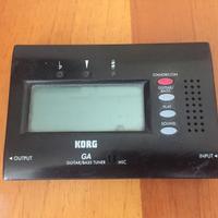 Accordatore chitarra e basso KORG GA