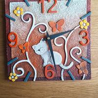 orologio parete cartapietra