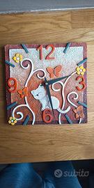 orologio parete cartapietra