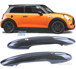 CARCASSA MANIGLIA PORTA MINI F55 F56 F57 NERO LUCI