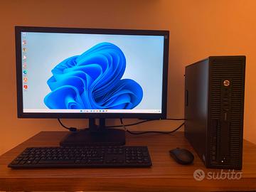 PC Fisso Windows 11 i3 3.6GHz 8GB DDR3 SSD 27