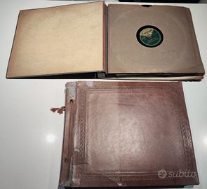 raccolta 2 album  con 21 dischi 78 giri 10''