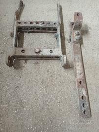 Gancio di traino con staffa Fiat 640
