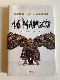 Achille Lauro libro raro del 2020 “16 marzo”