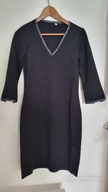 Max&Co. Vestito Lana Vergine Tg 42 M nero