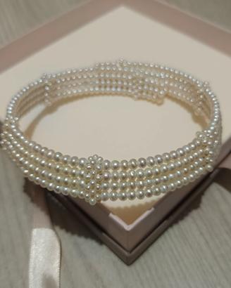 Collare perle naturali