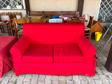 divano + puff letto