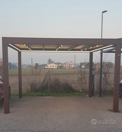 PERGOLA CON TELO FISSO