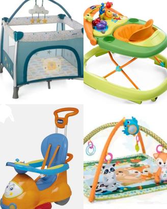 Set box, girello, Palestina, cavalcabile Bimbi