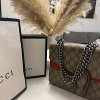 Borsa Gucci Dyonisus Scamosciata Red Rossa