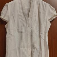 Camicia bianca mezze maniche